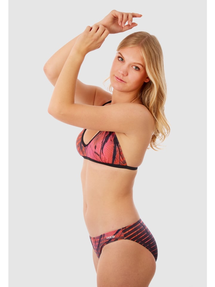 BECO the world of aquasports Bikini BEactive in pink-schwarz günstig kaufen