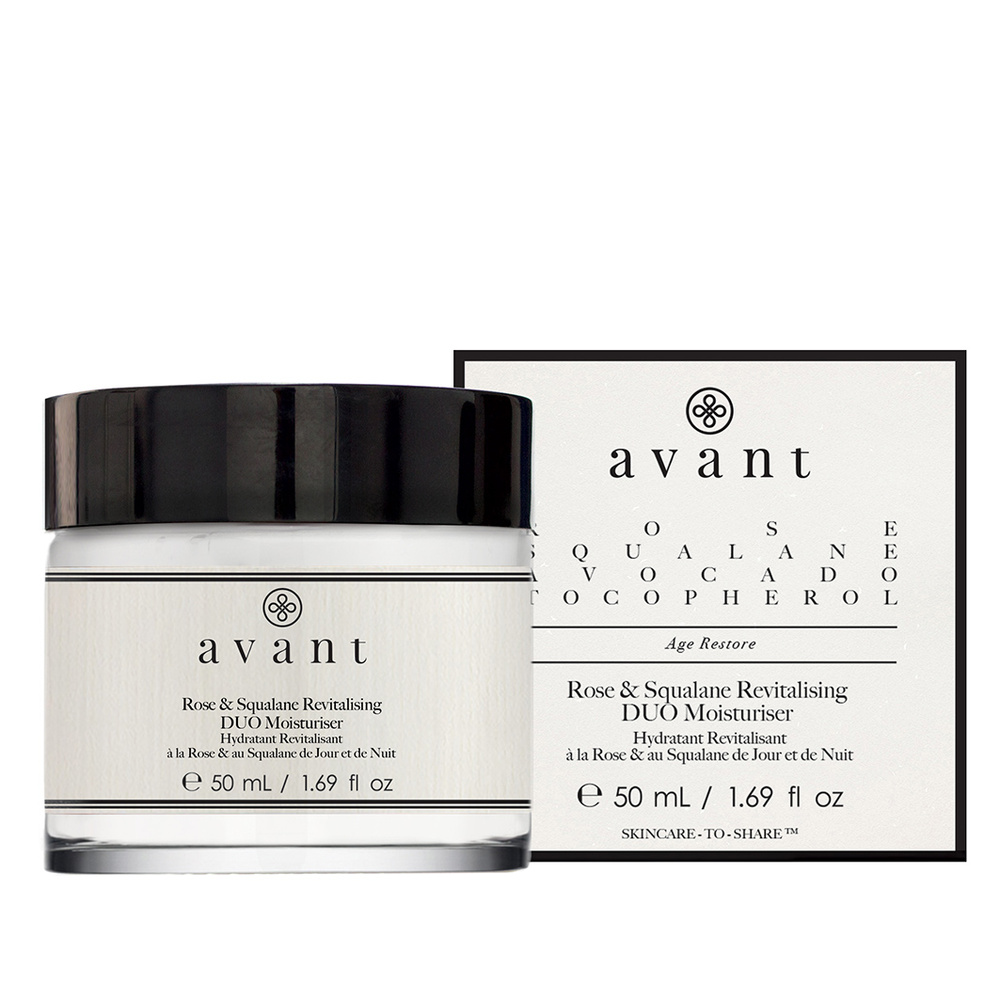 Avant Skincare Hydratant Revitalisant à la Rose & au Squalane de Jour et de Nuit Crème de nuit