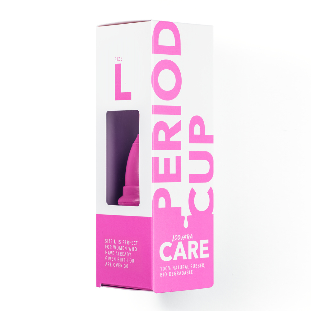 loovara Coupe menstruelle taille L Care