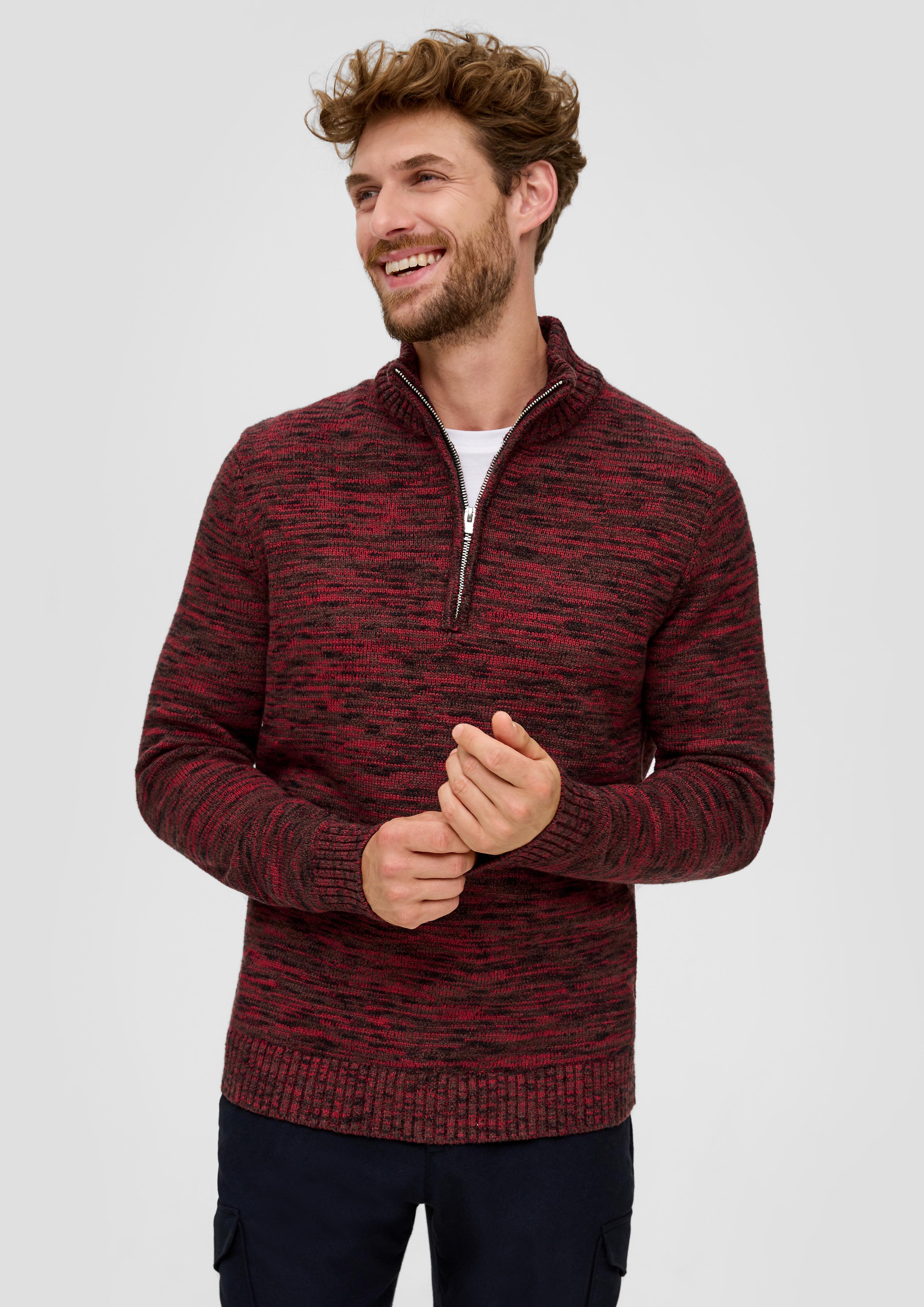 Troyer-Pullover aus Moulinegarn  2134621-49X0