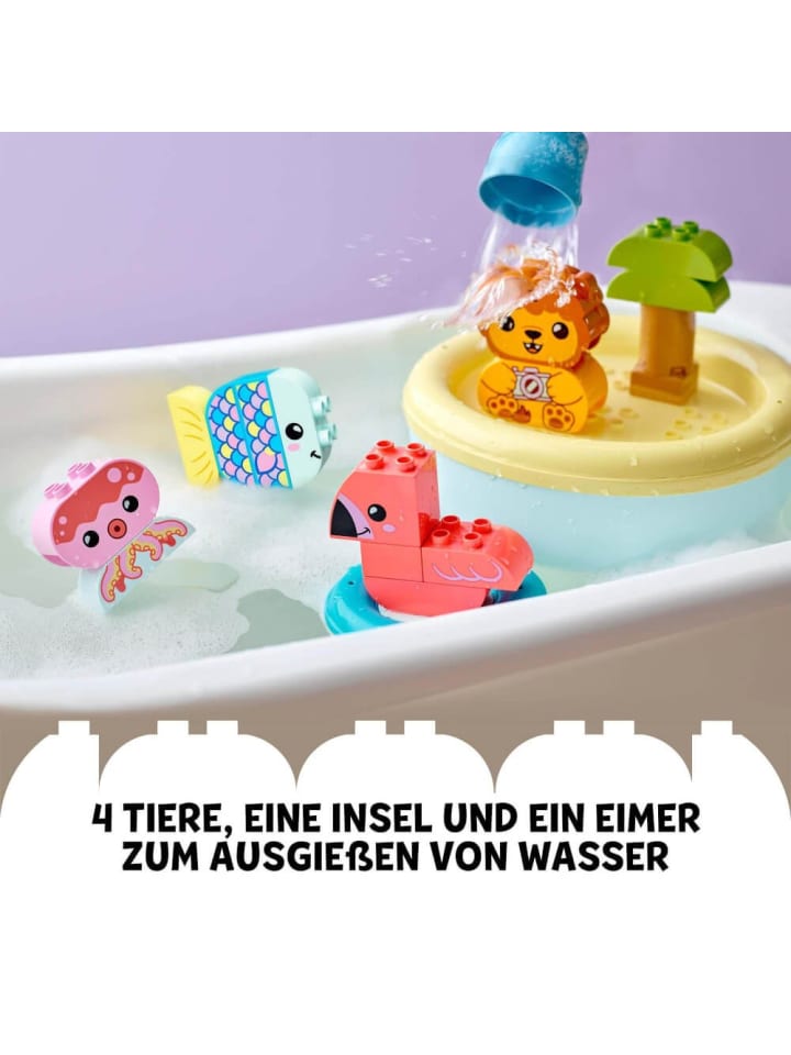 LEGO Bausteine Duplo 10966 Badewannenspaß: Schwimmende Tierinsel - 18 Monate - 5 J günstig kaufen onesize