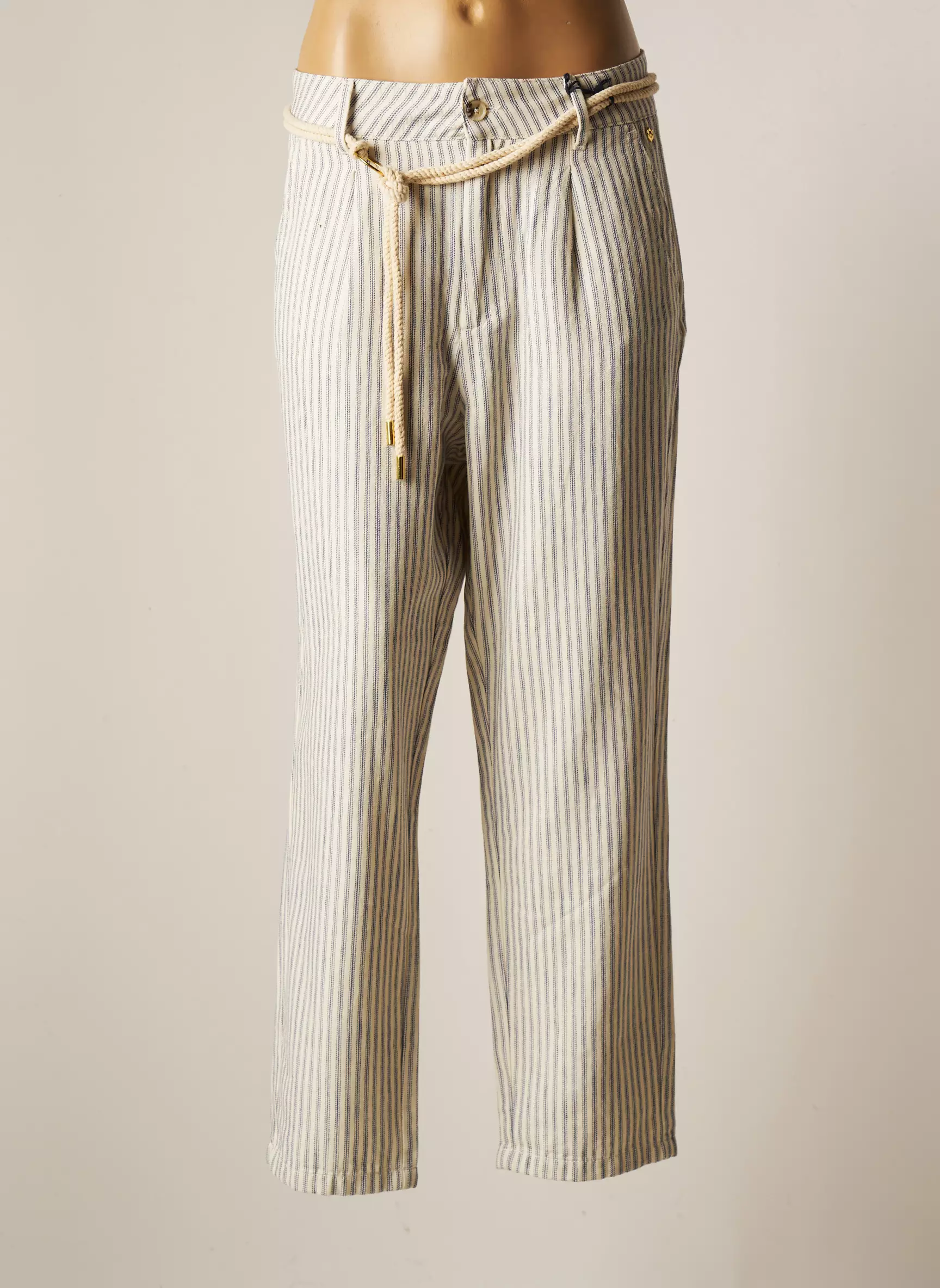 Freeman T Porter Pantalons Droits Femme couleur bleu
