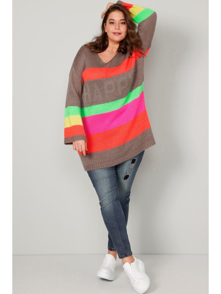 Angel of Style Pullover in taupe günstig kaufen