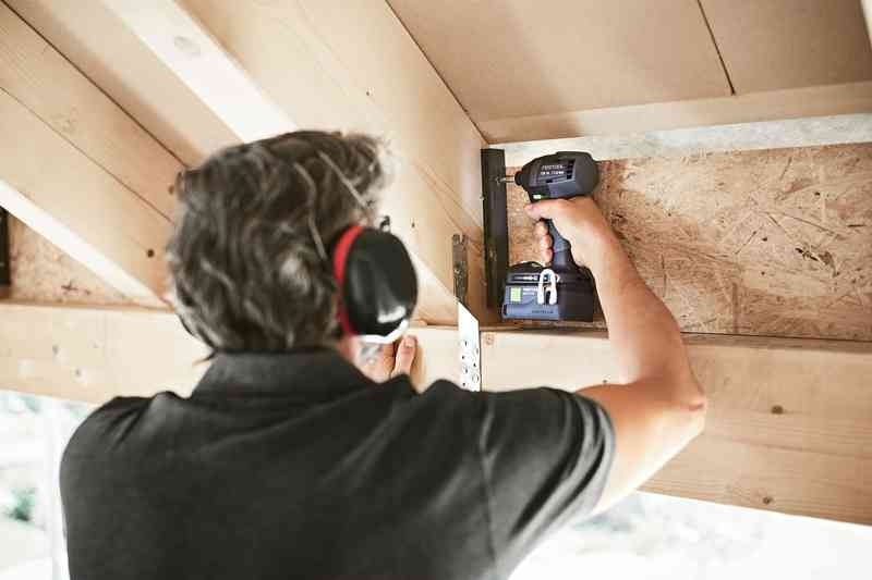 Festool 577654 TID18 5.0/4.0-Set TPC18/4 kombi készlet - TID 18 akkus ütvecsavarozó + TPC 18 akkus ütvefúró 18 V 5.0/4.0 Ah Li-ion