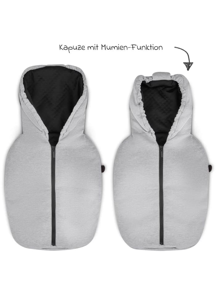 ABC-Design Babyschale Tulip (Autositz Gruppe 0  / i-Size) in grau günstig kaufen onesize