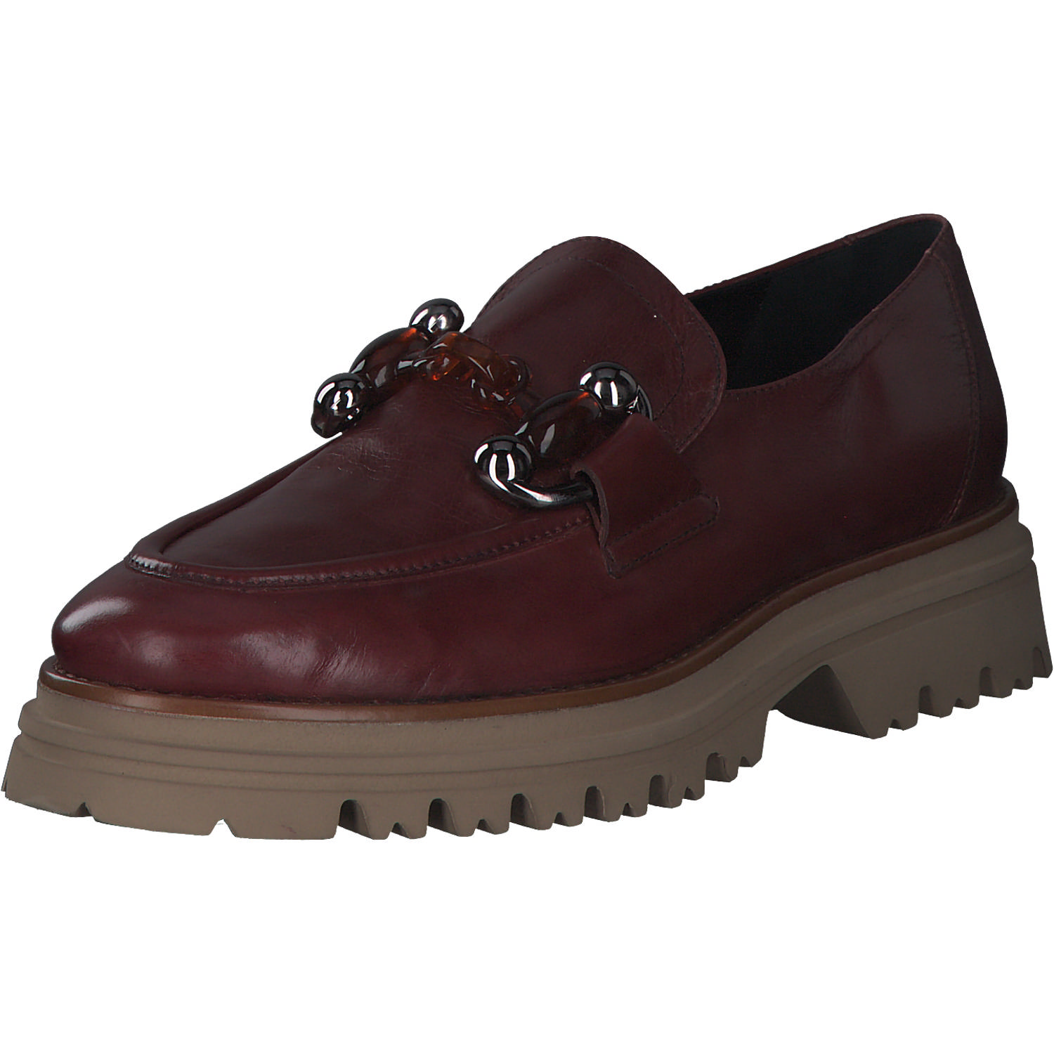 Maripe Uma, Slipper, Damen, 422 brown/acc. cdf ambra