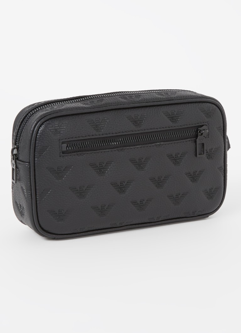 Δερμάτινη θήκη Emporio Armani με λογότυπο