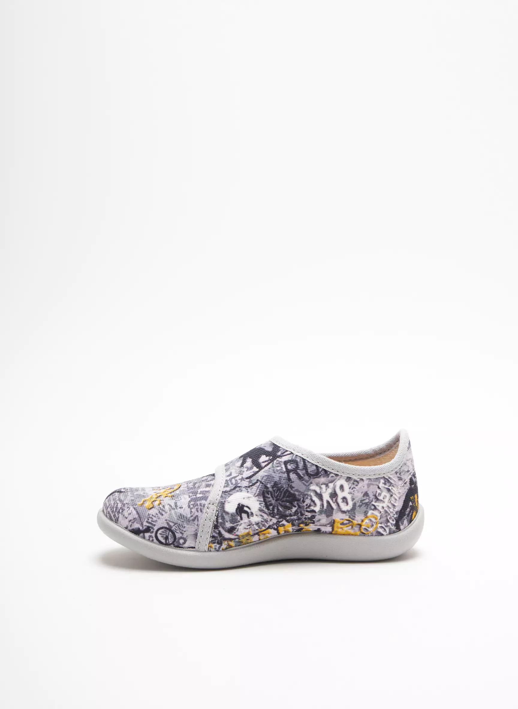 Bellamy Chaussons Garcon couleur gris