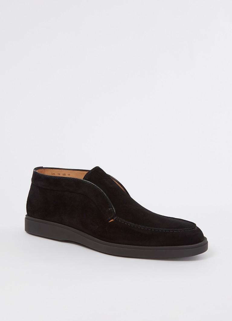 Scarpe slip-on in camoscio Santoni Detroit