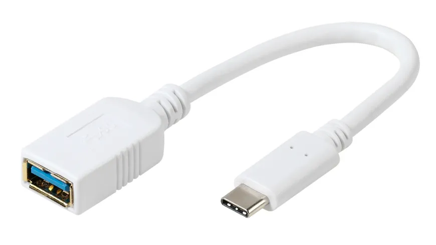 Vivanco Adapter USB Type-C™ USB 3.1 A-Buchse, 0,1m
