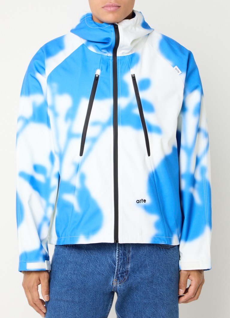 Arte Antwerp Softshell jacket with hood and print
