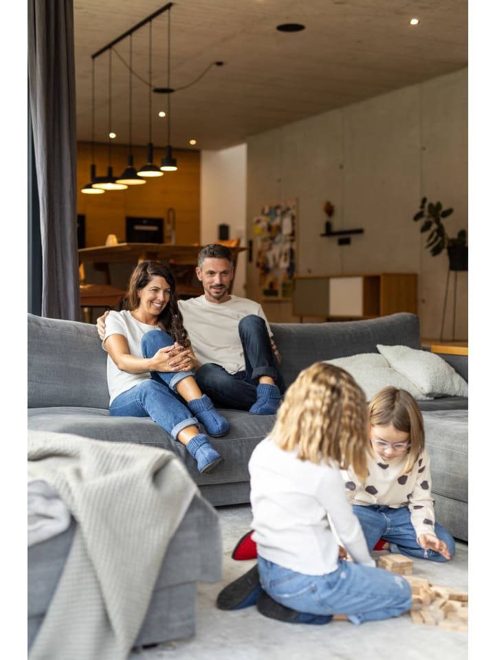 kitz-pichler Hausschuh AL Oetz in jeansblau günstig kaufen