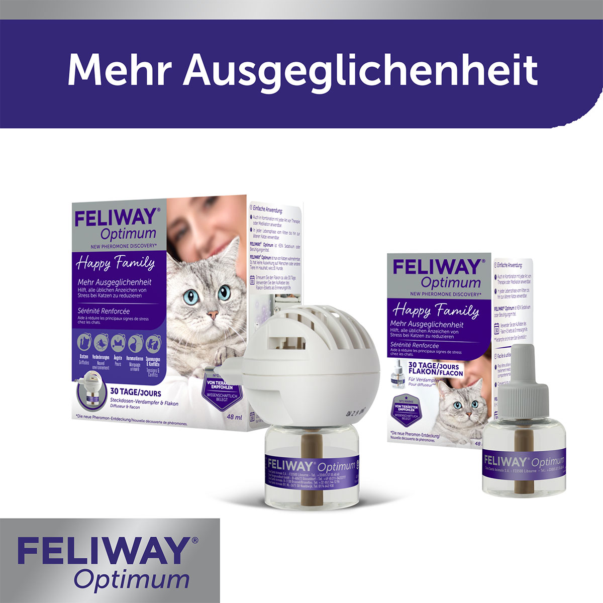 Feliway Optimum 30-Tage Nachfüllflakon 48 ml kaufen
