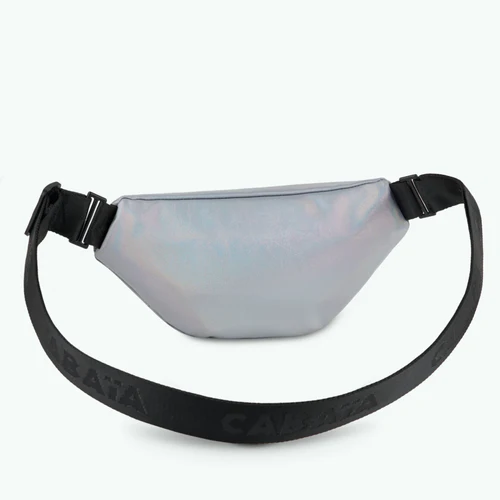 Small Rennes silver fanny pack