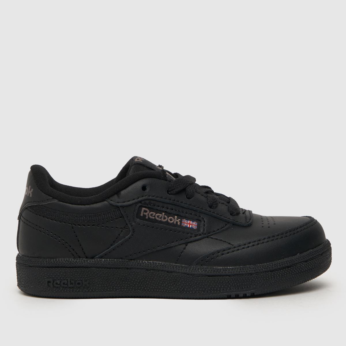 Reebok svarta Club C Junior-träningsskor