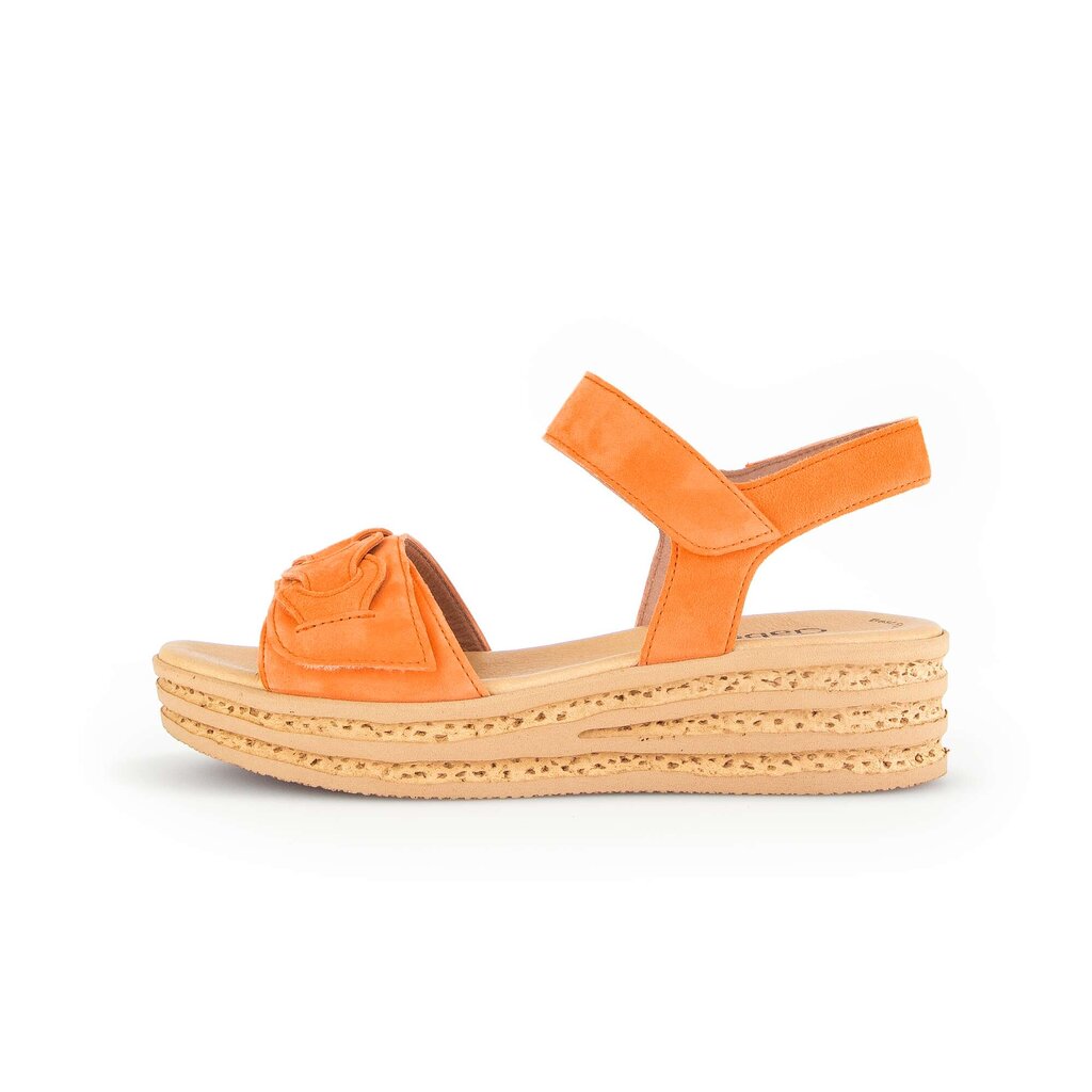 Gabor fashion Plateau Sandale orange