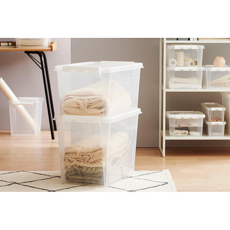 Smartstore Oppbevaringsboks SmartStore™ m/lokk 61 liter Home L59 x B39 x H43 cm
