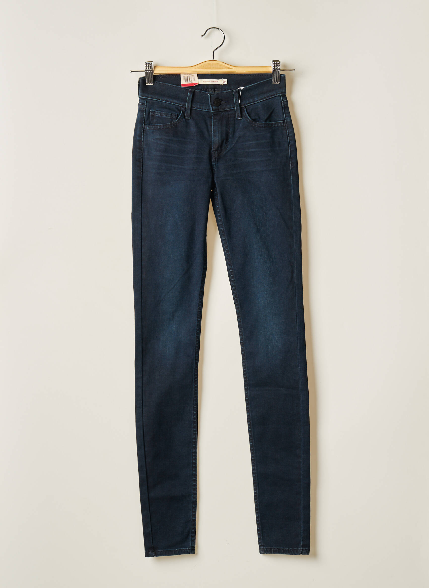 Levis Jeans Skinny Femme couleur bleu