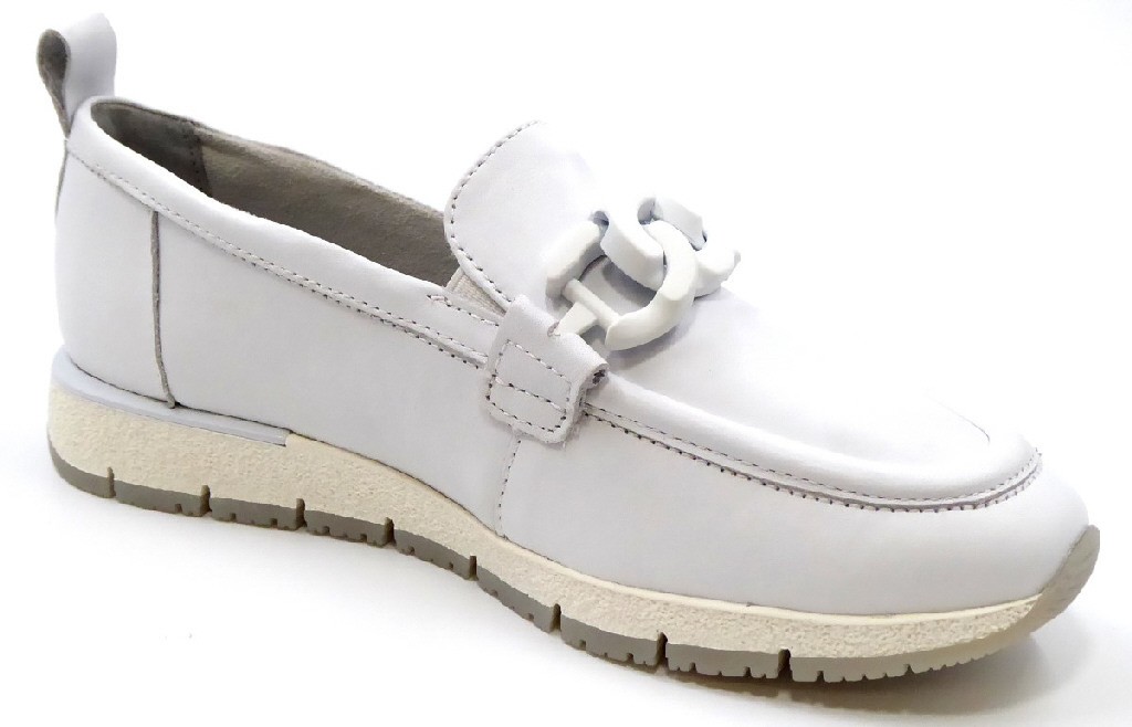 TAMARIS Sportliche Slipper weiss