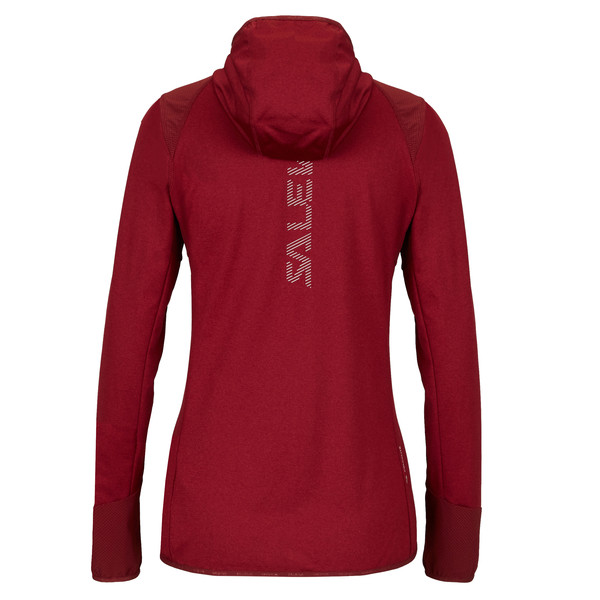 AGNER HYBRID PL/DST W FZ HDY Damen - Fleecejacke