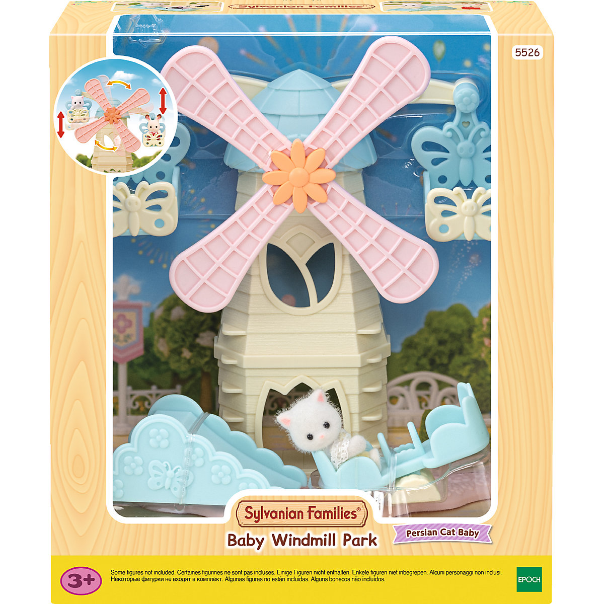 Sylvanian Families Baby Windmühle mit Figur