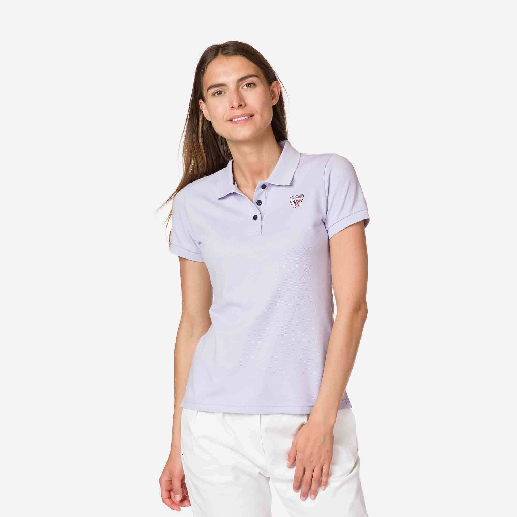 Polo Logo Femme