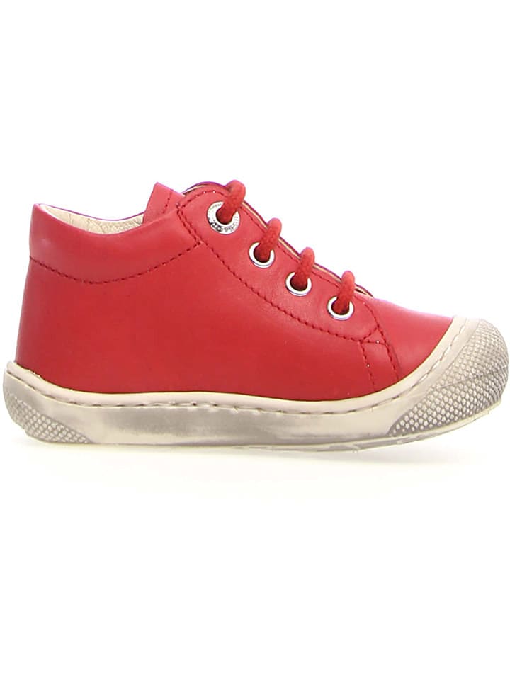 Naturino Leder-Sneakers in Rot günstig kaufen