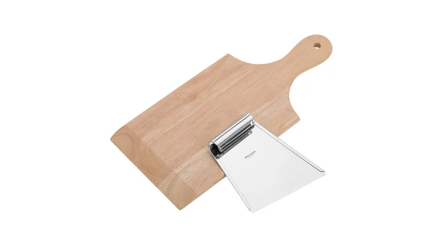 WESTMARK Spätzlebrett + Schaber-Set braun/silber