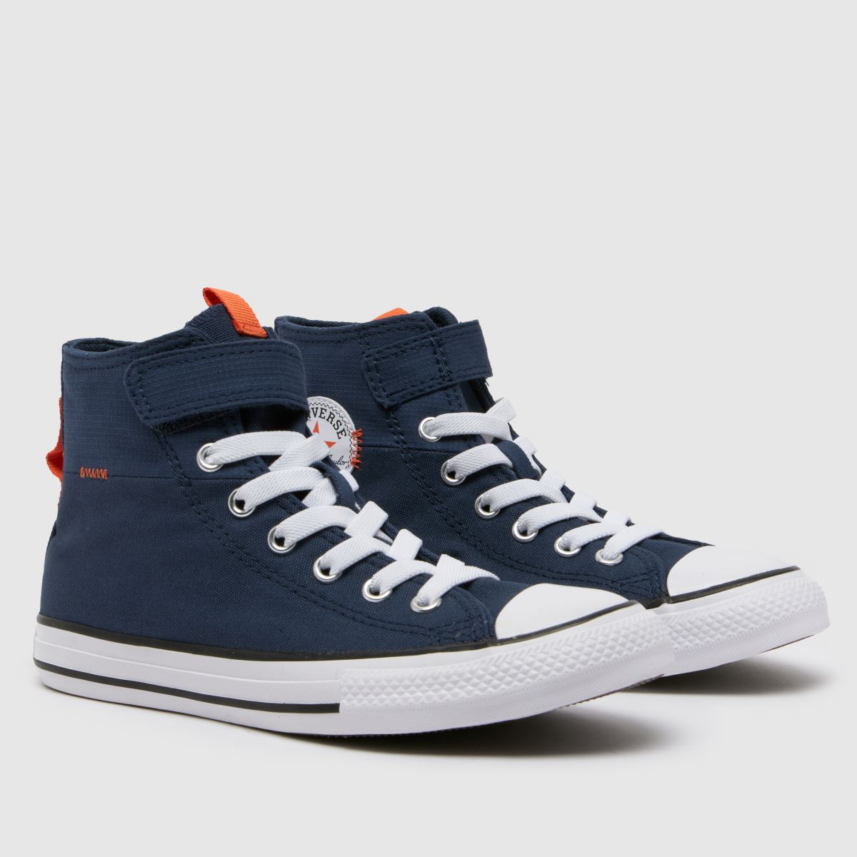 Converse marinblå all star hi 1v pojkar junior träningsskor