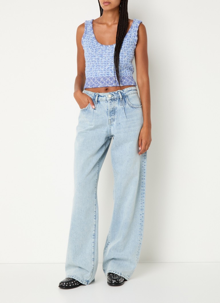 Top a maglia grossa Josh di Fabienne Chapot in tweed con lurex