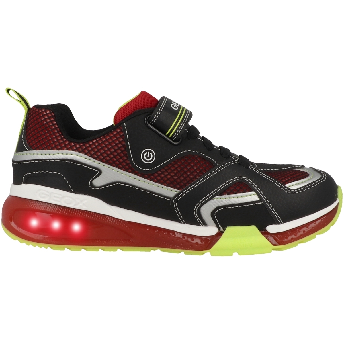 Geox J Bayonyc B. A Sneaker Low schwarz