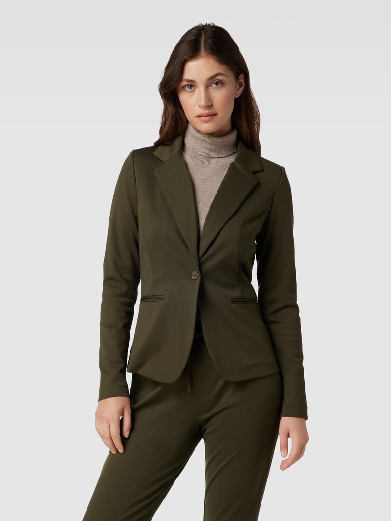 Blazer mit Paspeltaschen Modell 'KATE' in khaki