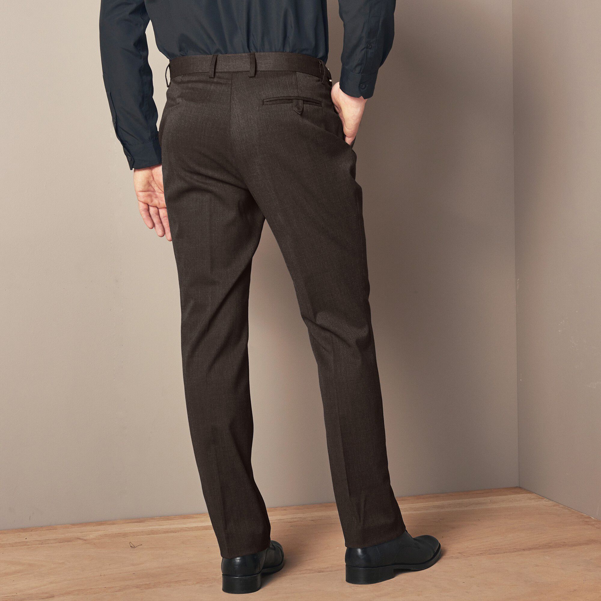 Pantalon taille réglable sans pince