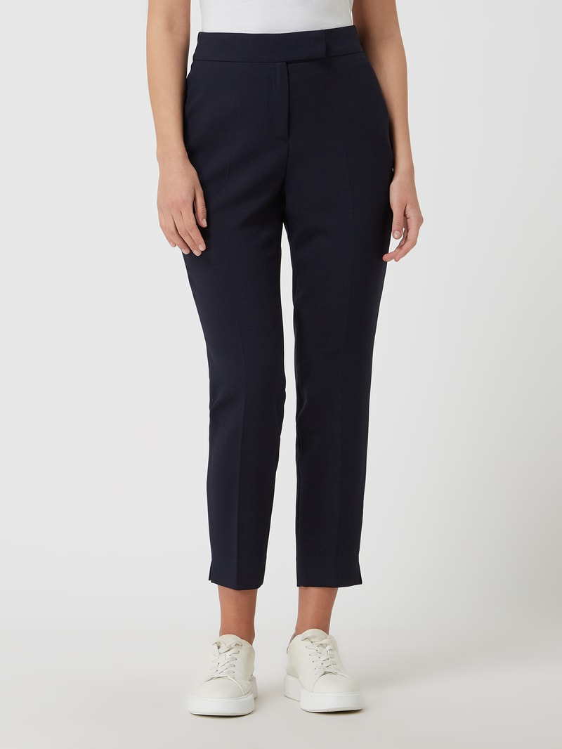 Stoffhose mit Viskose-Anteil Modell 'Sue' in marineblau