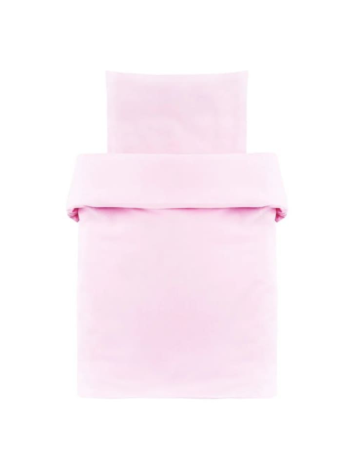 Makian Bettwäsche 80 x 80 cm - Uni Rosa in rosa günstig kaufen onesize