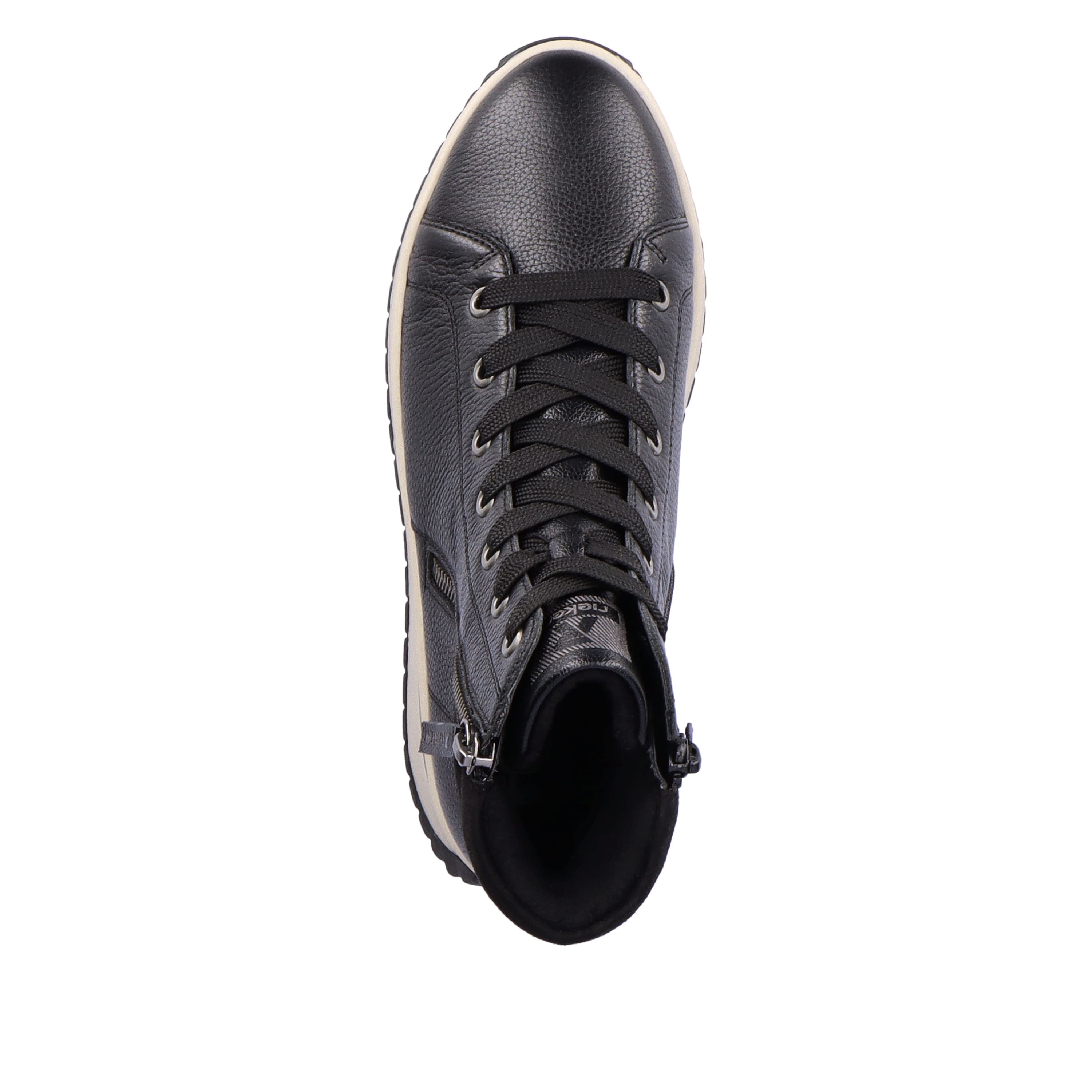 Rieker Damen Sneaker High steel black