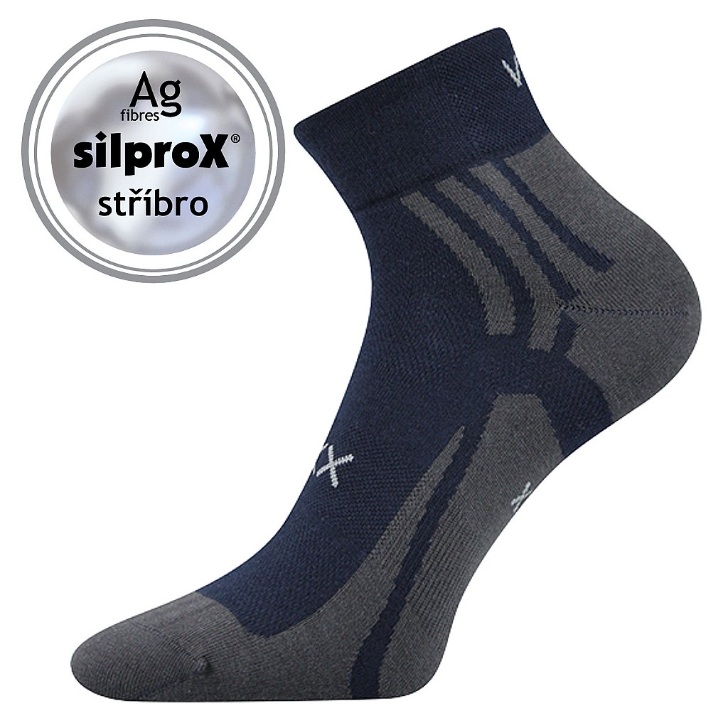 Voxx Abra dunkelblau niedrige antibakterielle Socken