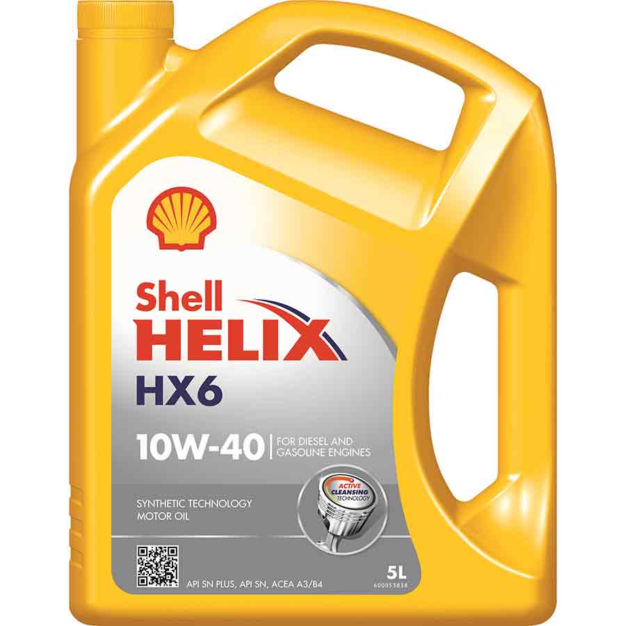 Helix HX6 10W-40 Motoröl von Shell, 5 l - ATU