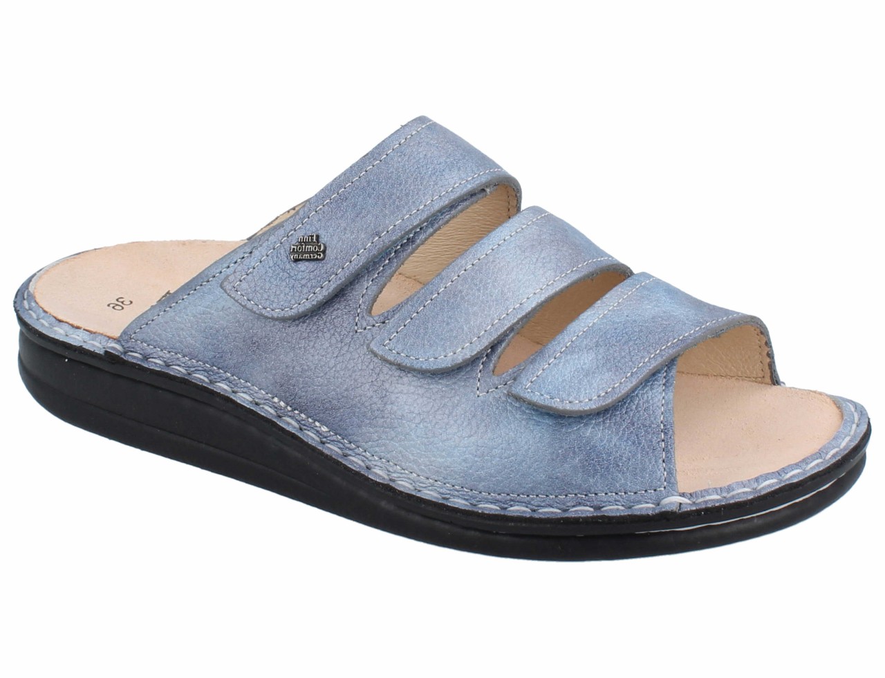 FINN COMFORT Pantoletten blau 02557-705124