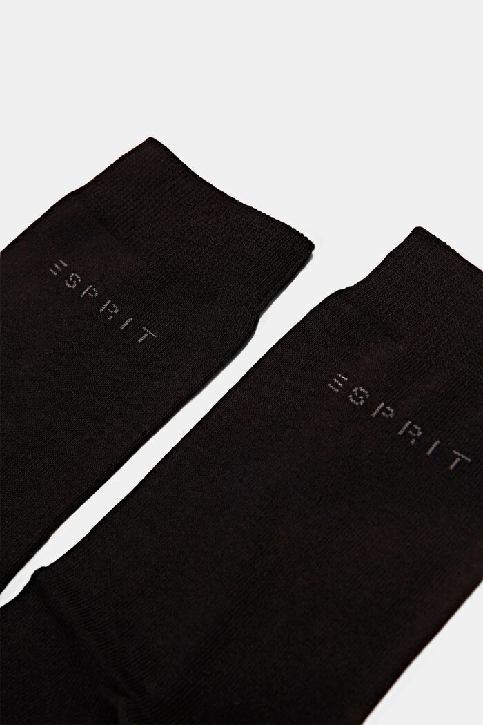 5er-Pack unifarbene Socken, Bio-Baumwolle