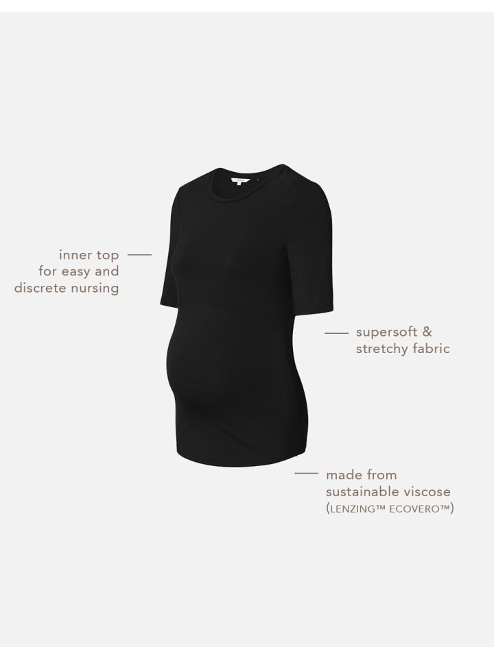 Noppies Still T-Shirt Juli in Black günstig kaufen XS