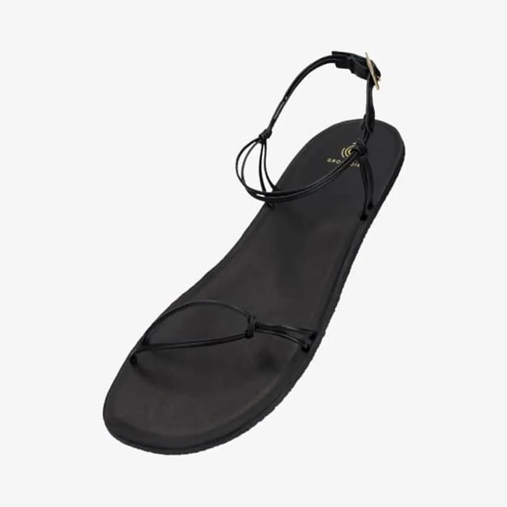 Groundies Cadiz Black Barfußsandalen