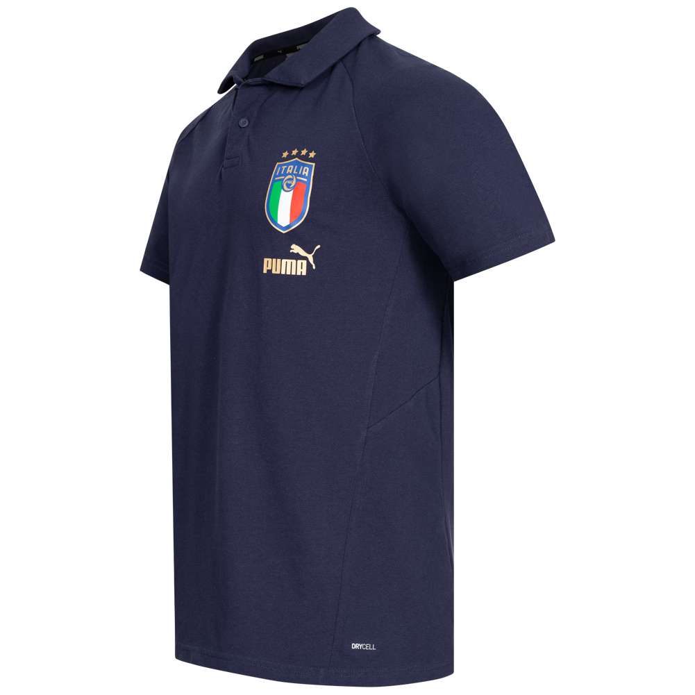 Italien FIGC PUMA Coach Casual Herren Polo-Shirt 767115-13