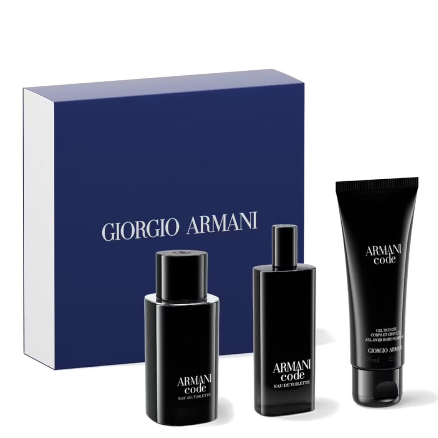 Giorgio Armani Armani Code Coffret Eau de Toilette 75 ml + 15 ml + Gel Douche 75 ml