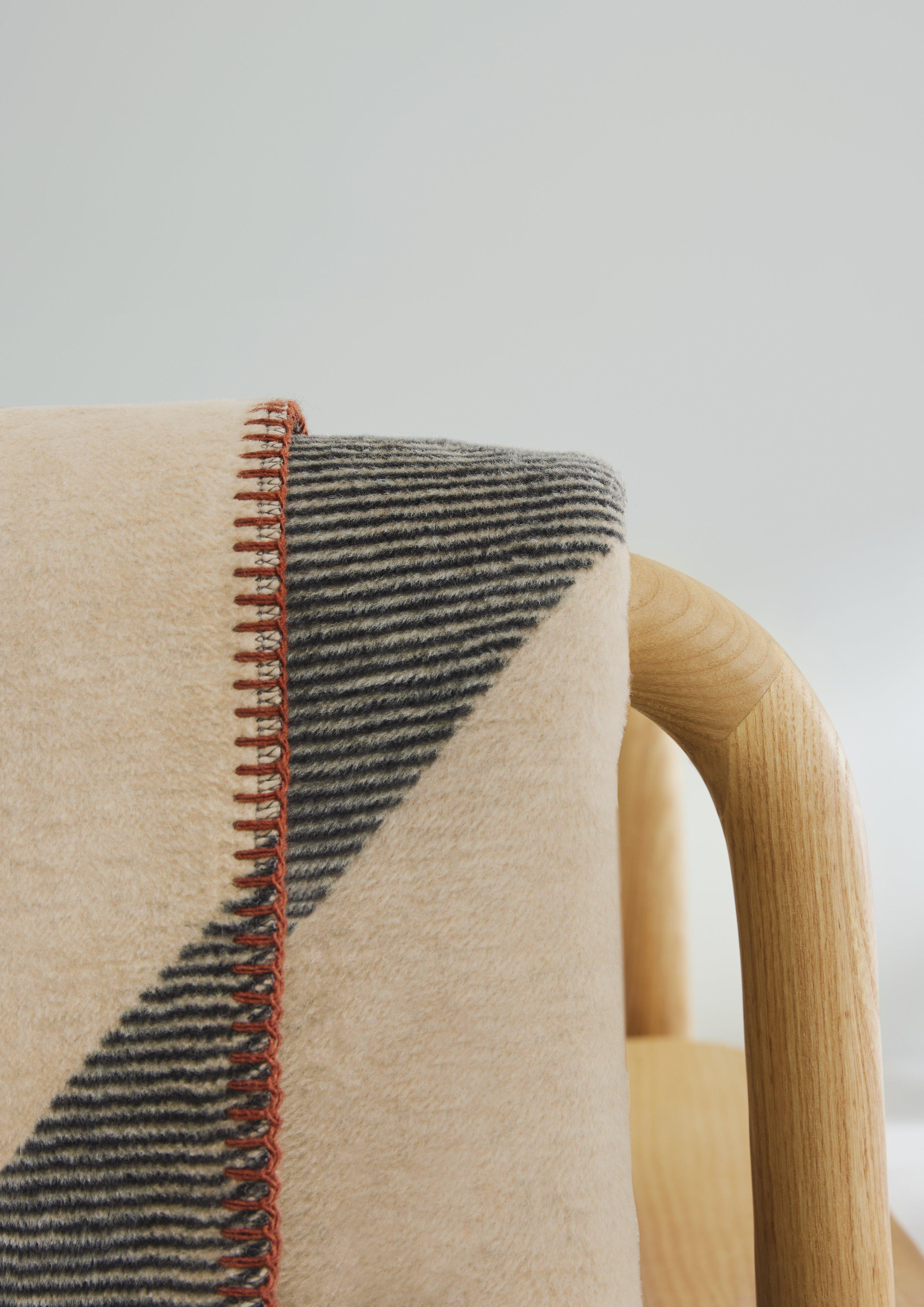Jacquard-Decke mit Streifenmuster  6008755-380