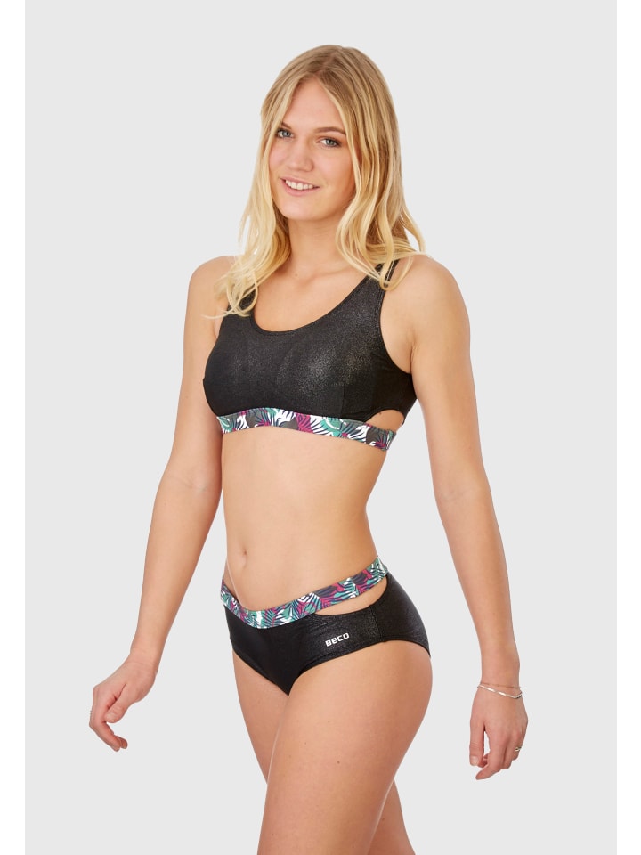 BECO the world of aquasports Bikini Jungle Dream in schwarz-bunt günstig kaufen
