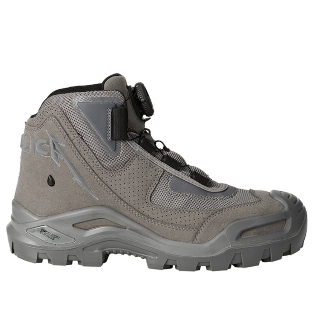 Engelbert Strauss S3 Sichergheitsschuhe Metallica safety boots Herren Sicherheitsschuh rutschfest, Schutzkappe 200 Joule, wasserdicht, antistatisch, durchtrittsicher, Spezialdrehverschluß für Weitenregulierung