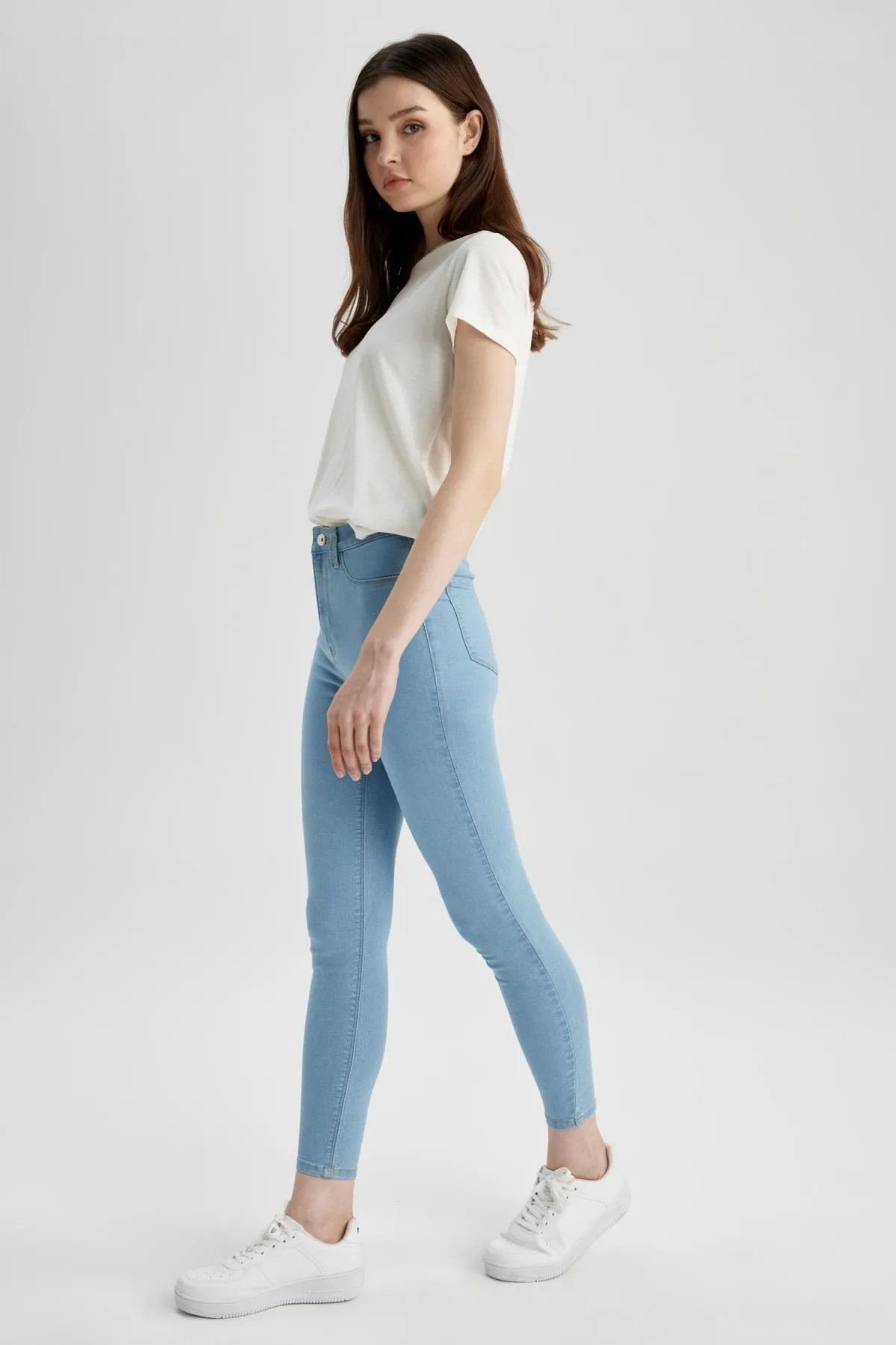 DeFacto  Super Skinny Jegging Fit Jeanshose mit hoher Taille