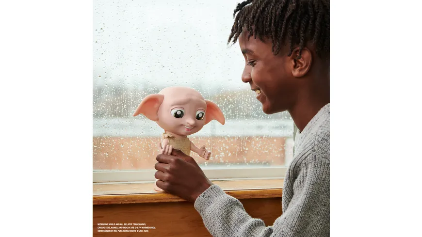 Spin Master - Wizarding World Harry Potter - Interaktiver Dobby Hauself Puppe