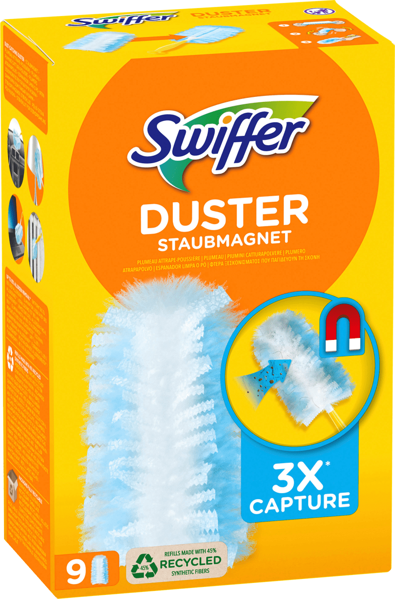 Staubwedelbezüge Staubmagnet Nachfüllpack, 9 St